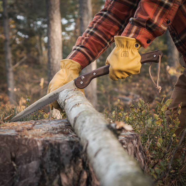 Woxna – wholesale Praktiskt verktyg – Hopfällbar såg i valnöt och rostfritt stål, 25 cm, present till män5