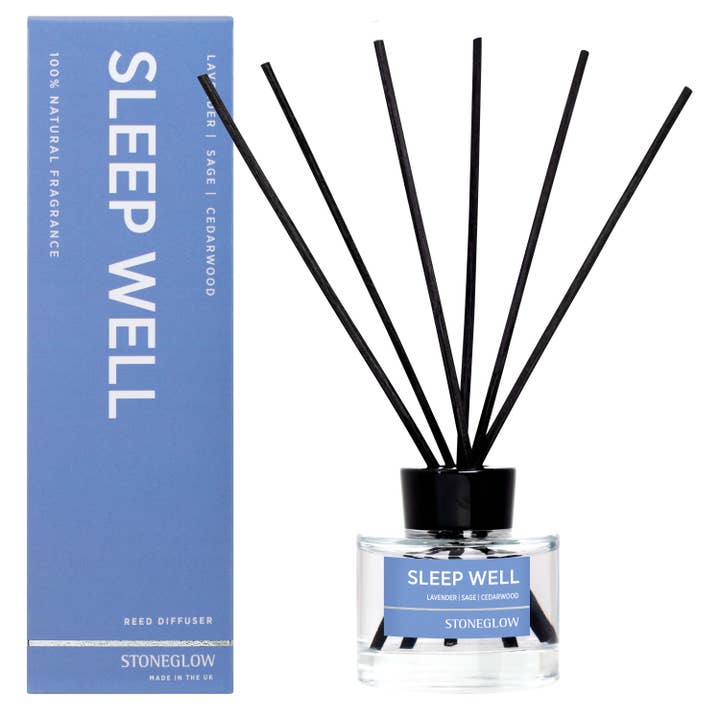 Welzijn - Slaap lekker - Reed Diffuser voor wholesale door Stoneglow Candles