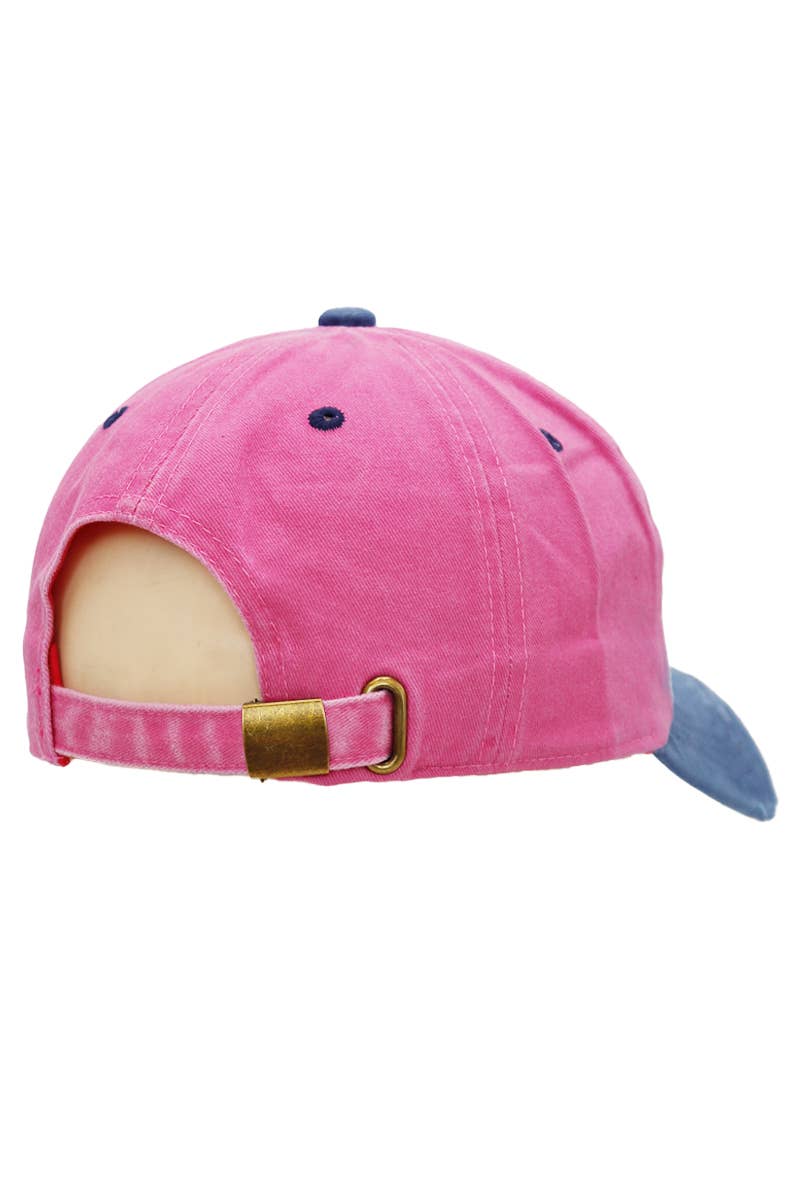 Cap Zone - Wholesale Baseball Cap - Unisex - Distressed Dirty Wash Five Panel Baseball Cap5