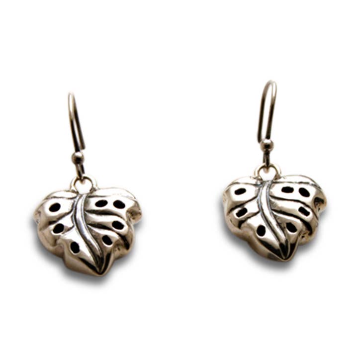 Monstera-Charme-Ohrring Einzelstück für den Großhandel von Paradisus