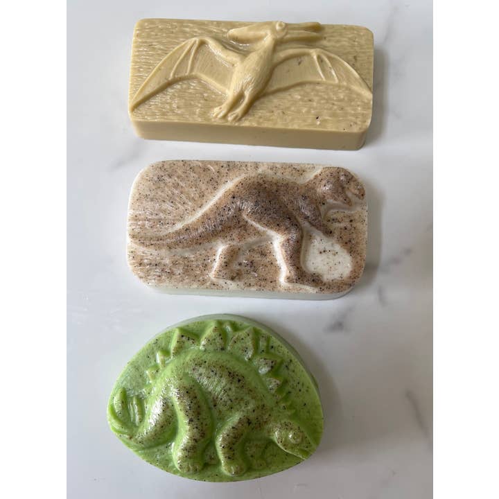 Dinosaures - Set de 3 pour la vente par Life Makes Scents Soap Shop