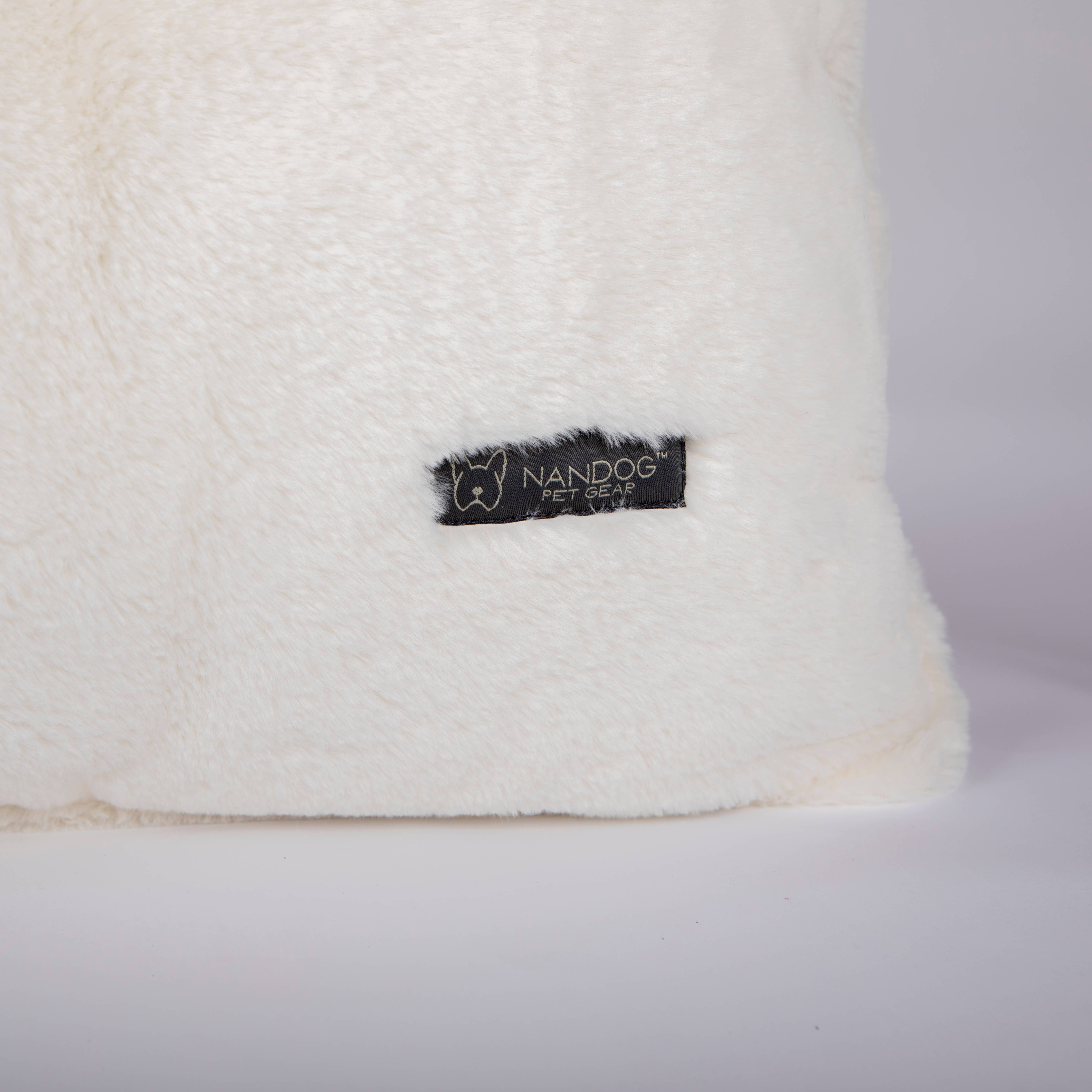 Nandog Pet Gear Florida Authorized Reseller - Wholesale Pet Bed - Dog - NANDOG Cloud Large Pillow Pet Bed - IVORY4