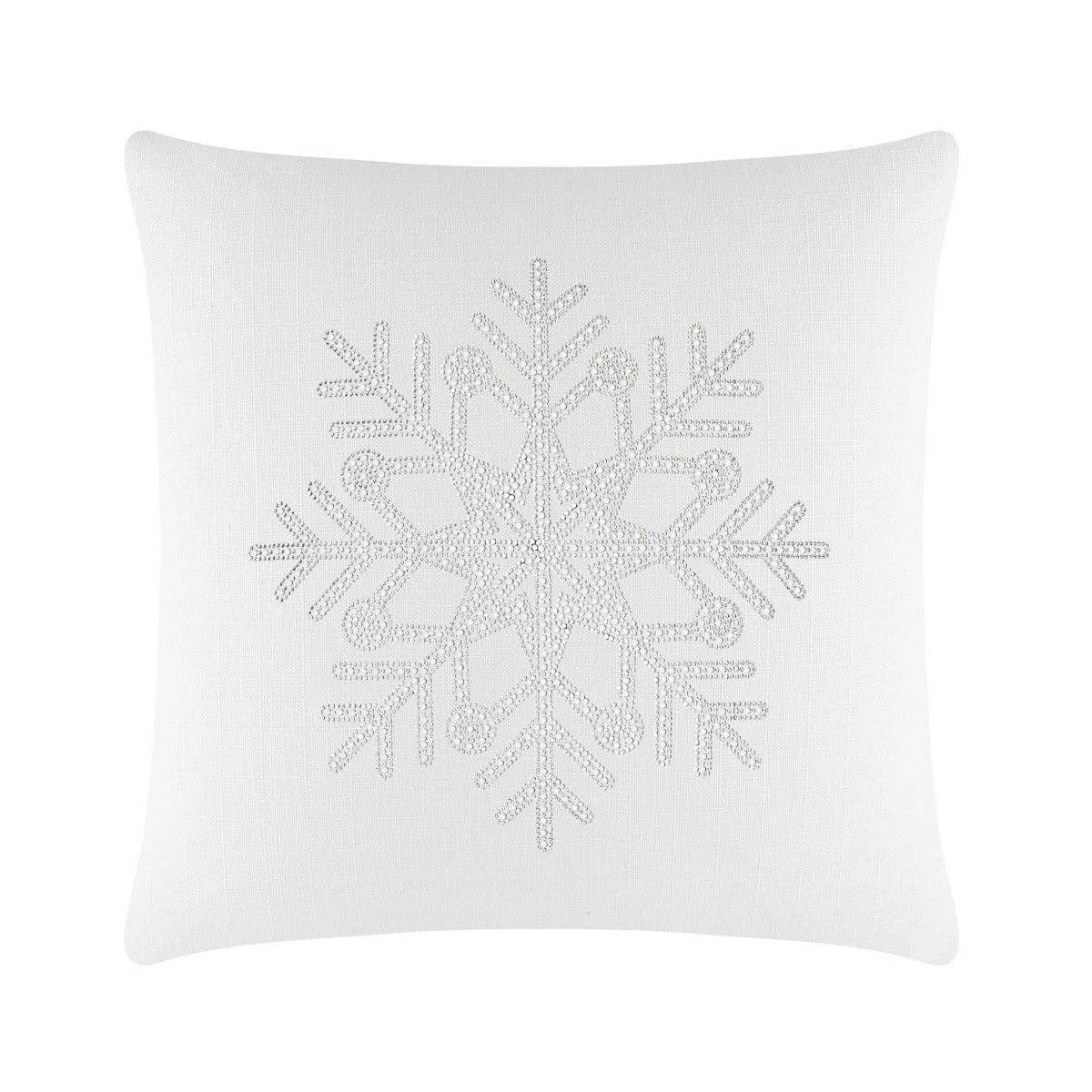 Sparkles Home - Wholesale Throw/Decorative Pillow - Rhinestone Snowflake Pillow40