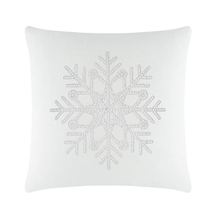 Sparkles Home - Wholesale Throw/Decorative Pillow - Rhinestone Snowflake Pillow40