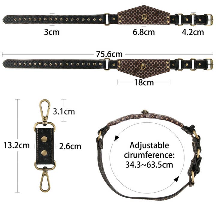 LOVETOY - Wholesale Sex Toy - Rebellion Reign Thigh Cuffs Set2