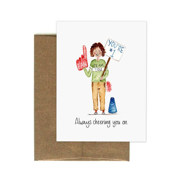 Always Cheering You On for wholesale by Hello Neighbor Art