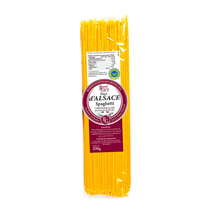 Alsatian spaghetti 250 g - Raoul Gey - 71077 for wholesale by Maison RGEY