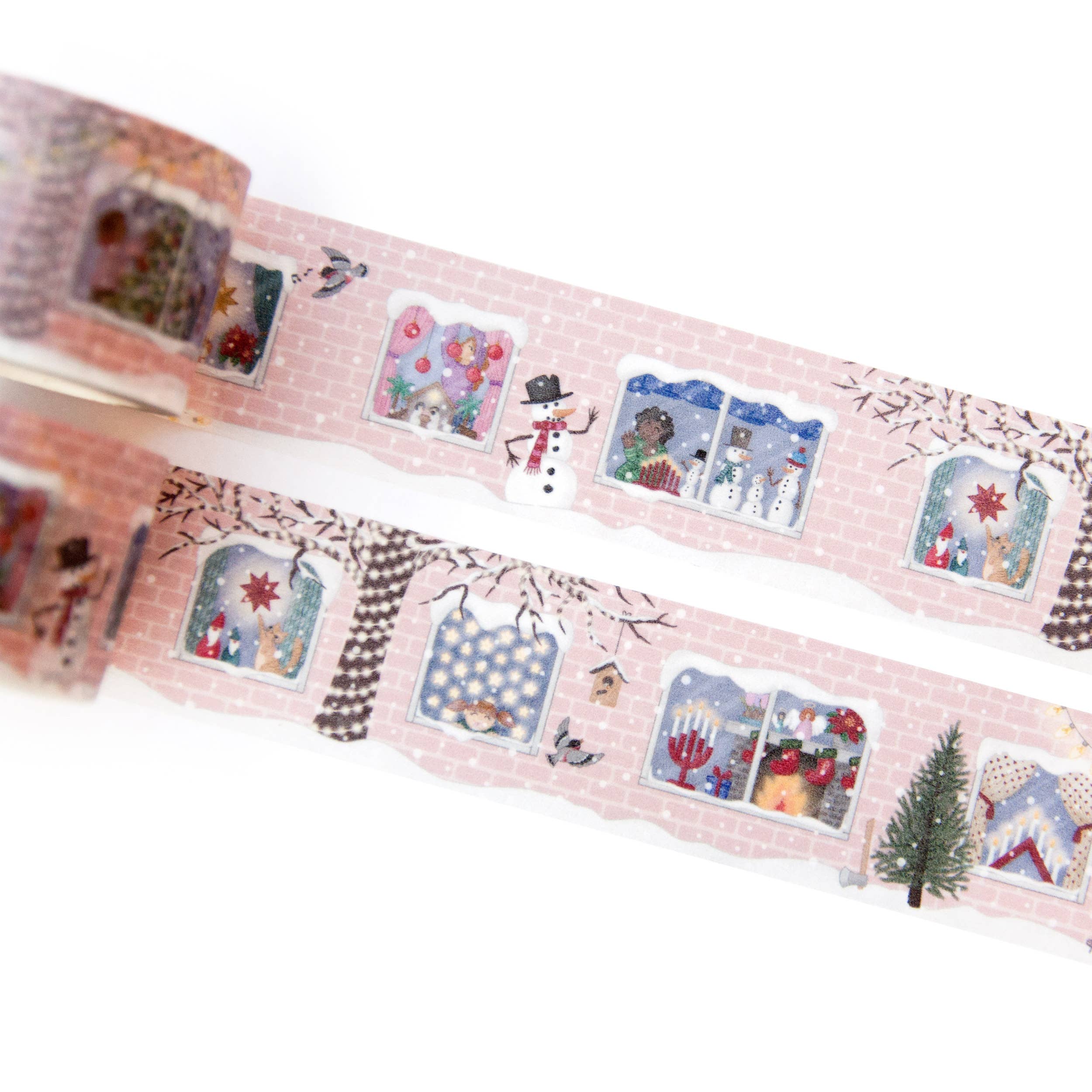 Willwa - Wholesale Washi Tape - Festive Holiday Windows Washi Tape2