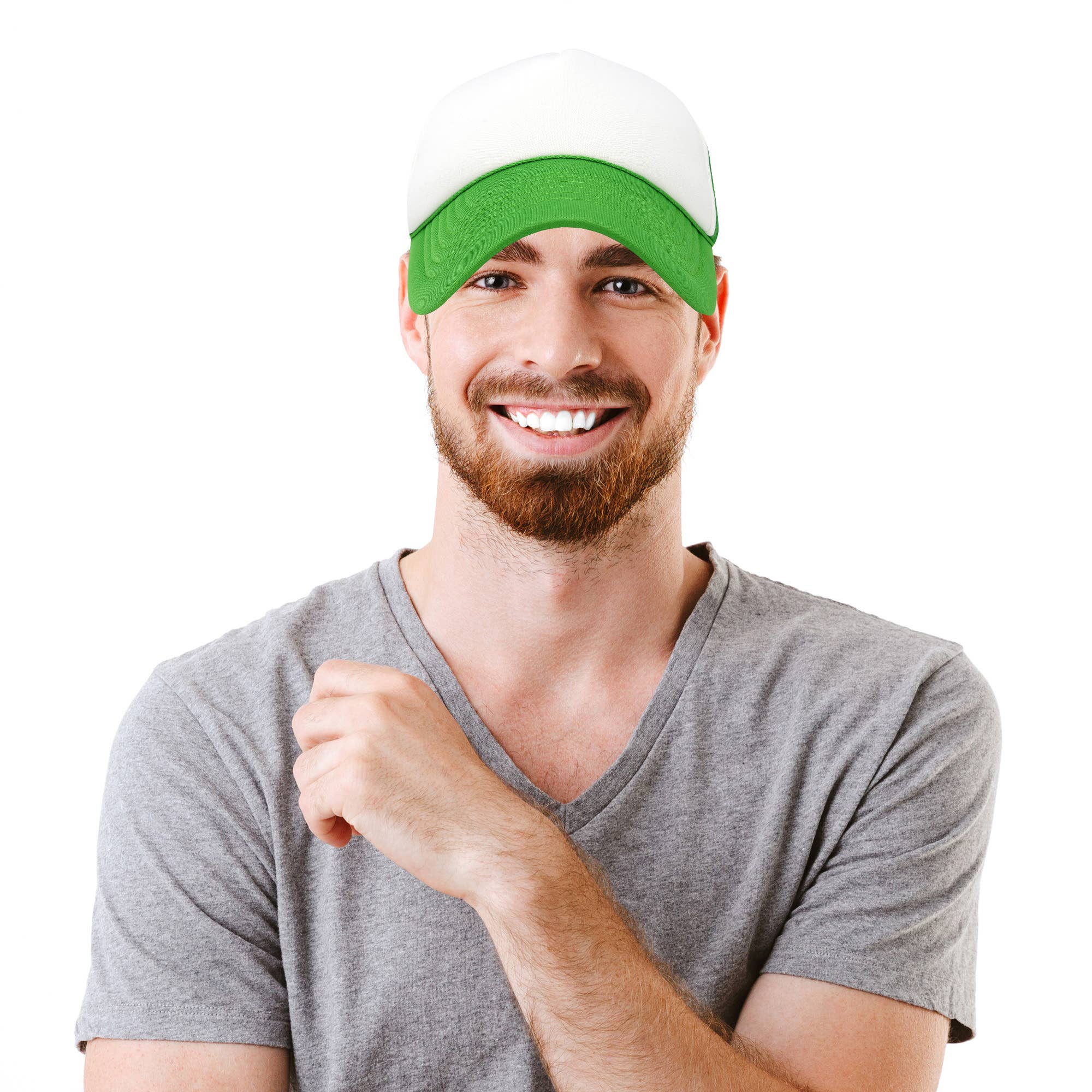 Dalix - Venta al por mayor Gorra trucker - Unisex - DALIX Trucker - Gorra de dos tonos con correa ajustable46