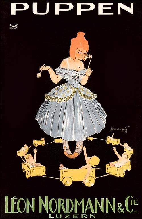 Found Image Press - Wholesale Art Print - Art Print PO-271 Puppen, Dolls