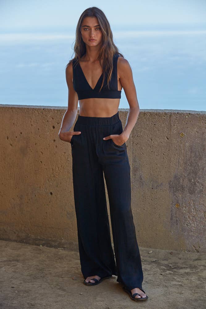 By Together - Vente Brassière – femme - Débardeur brassière sans couture en maille à col en V profond - Dealbreaker By Together2