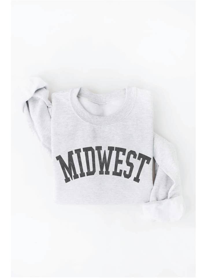 OAT COLLECTIVE - Wholesale Graphic Sweatshirt - Women's - MIDWEST Graphic Sweatshirt7