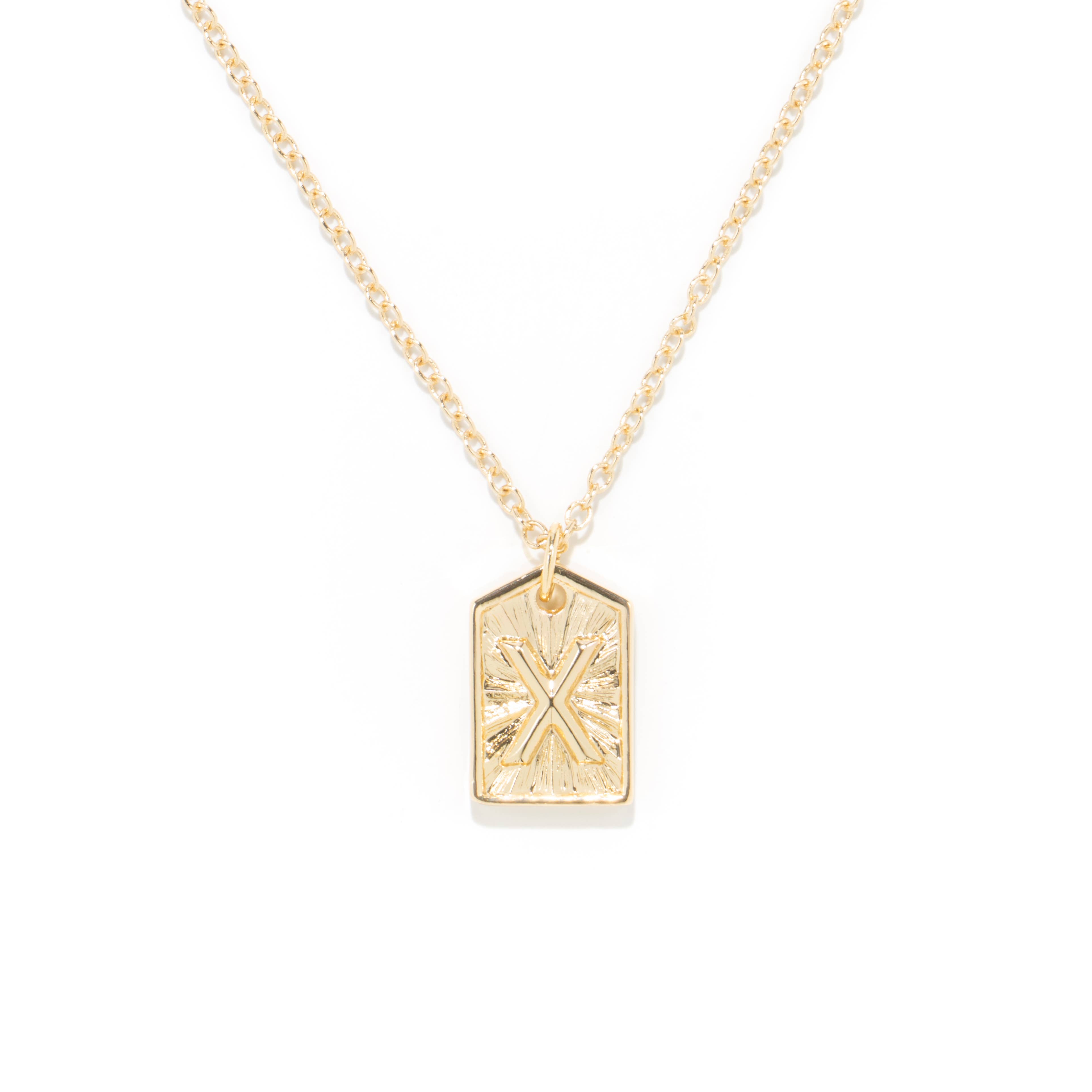 DM Merchandising – Engroshandel Halskæde med vedhæng – Soul Stacks Initial Here Mix & Match Layering Vedhæng Assort25