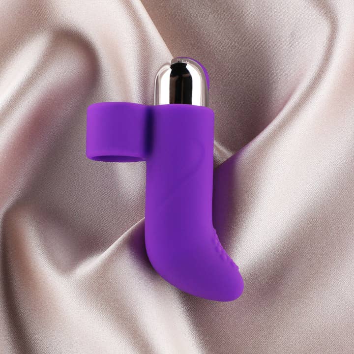 Brook - Rechargeable Silicone Finger Massager for wholesale by Edonista