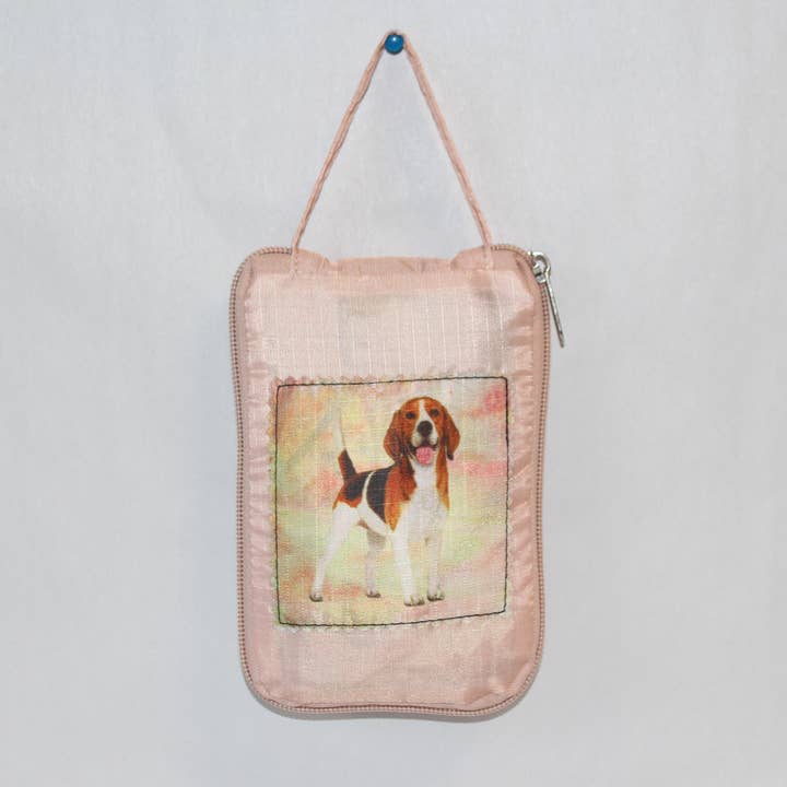 E&S Pets - Wholesale Tote Bag - Women's - Beagle Foldable Tote Bag0