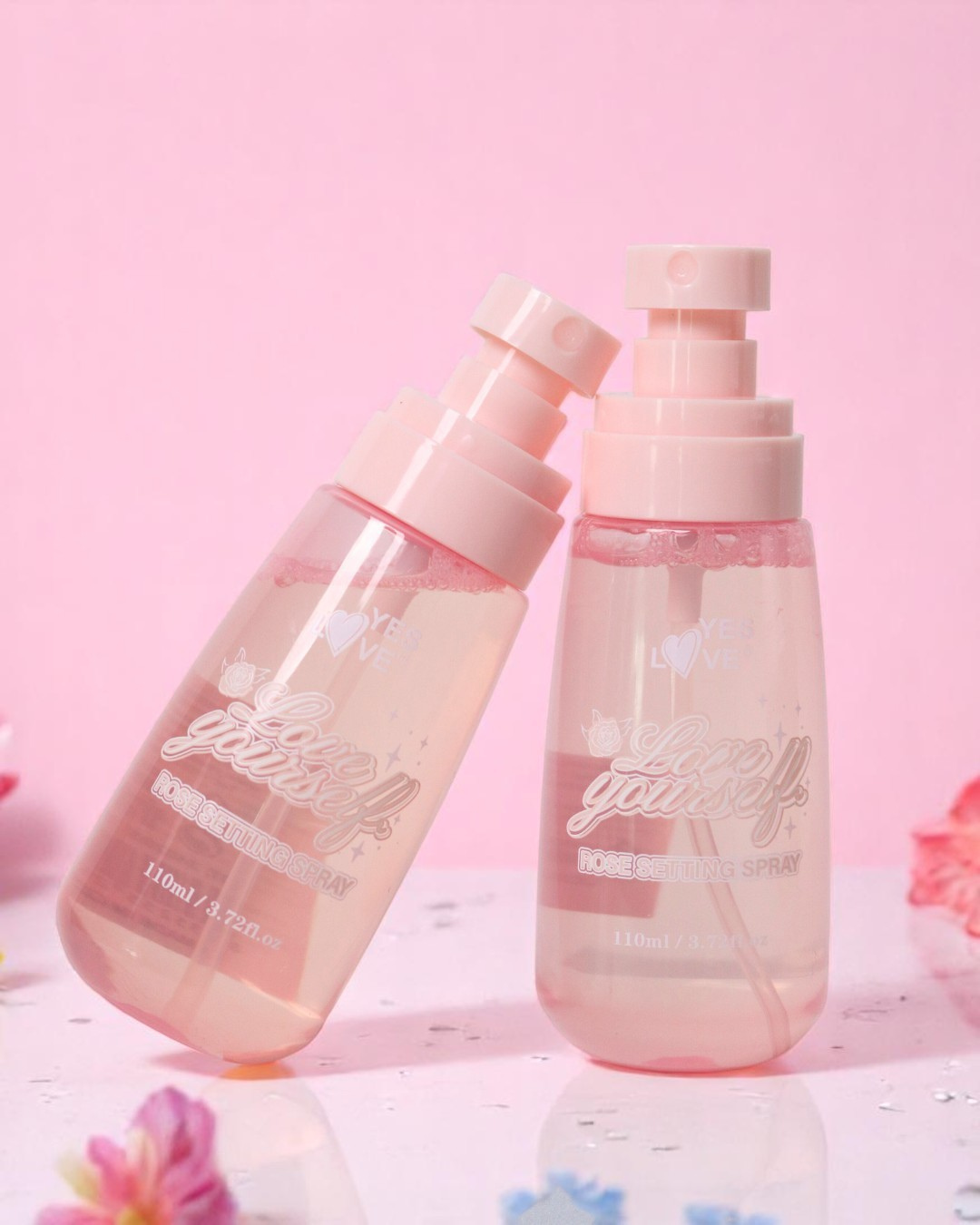 Yes Love Cosmetics - Wholesale Makeup Setting Spray/Powder - ROSE MAKEUP SETTING SPRAY1