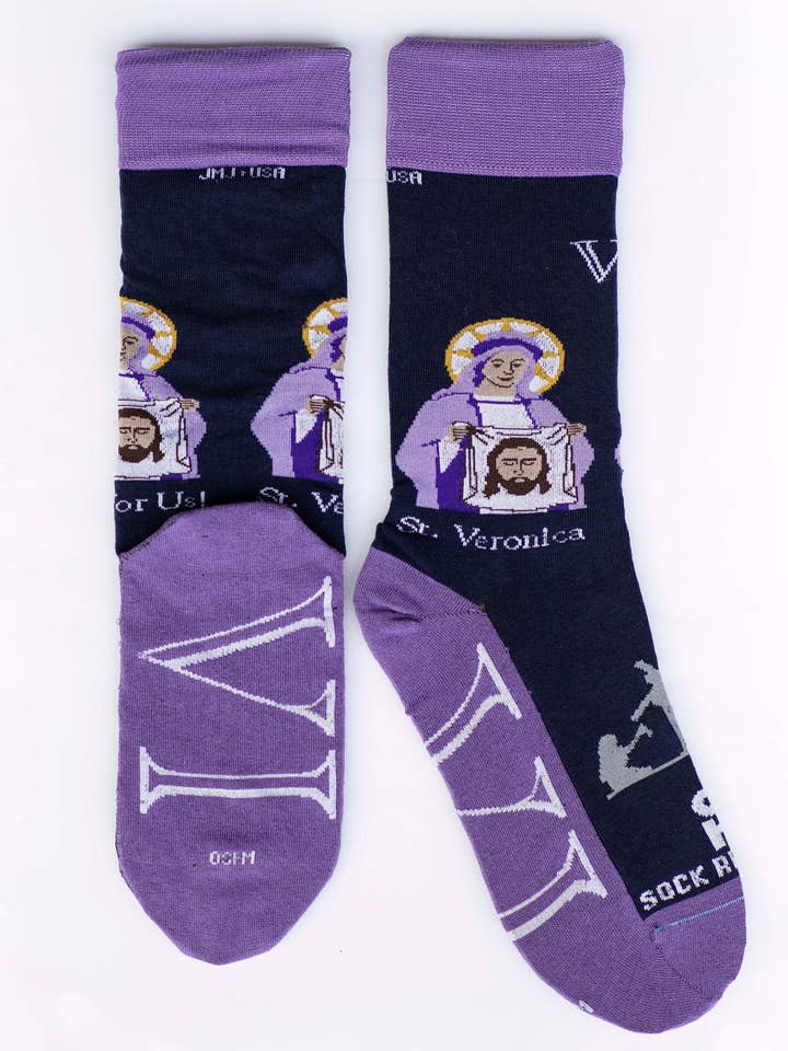 St. Veronica vuxenstrumpor för wholesale av Sock Religious