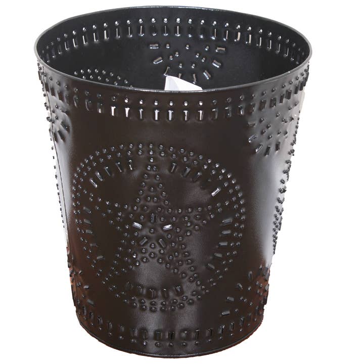Metal Punched Waste Basket for wholesale by Home Collections by Raghu