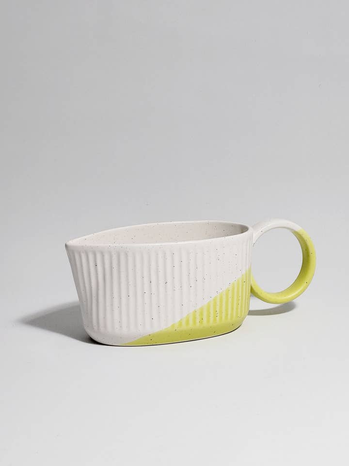 Neue Sauciere 0,45 l Gelb für den Großhandel von Pó de Barro