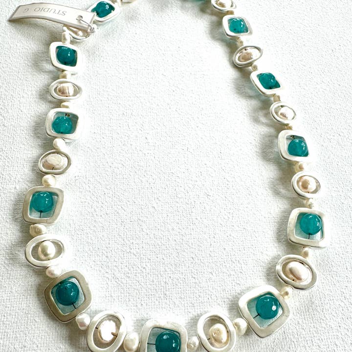 Studio G - Wholesale Beaded/Pearl Necklace - #57 Modern Necklace11