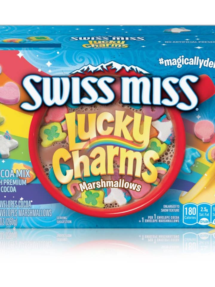Swiss Miss Heiße Schokolade mit Lucky Charms 6-PK X 8 Schachteln für den Großhandel von iSweet.ca