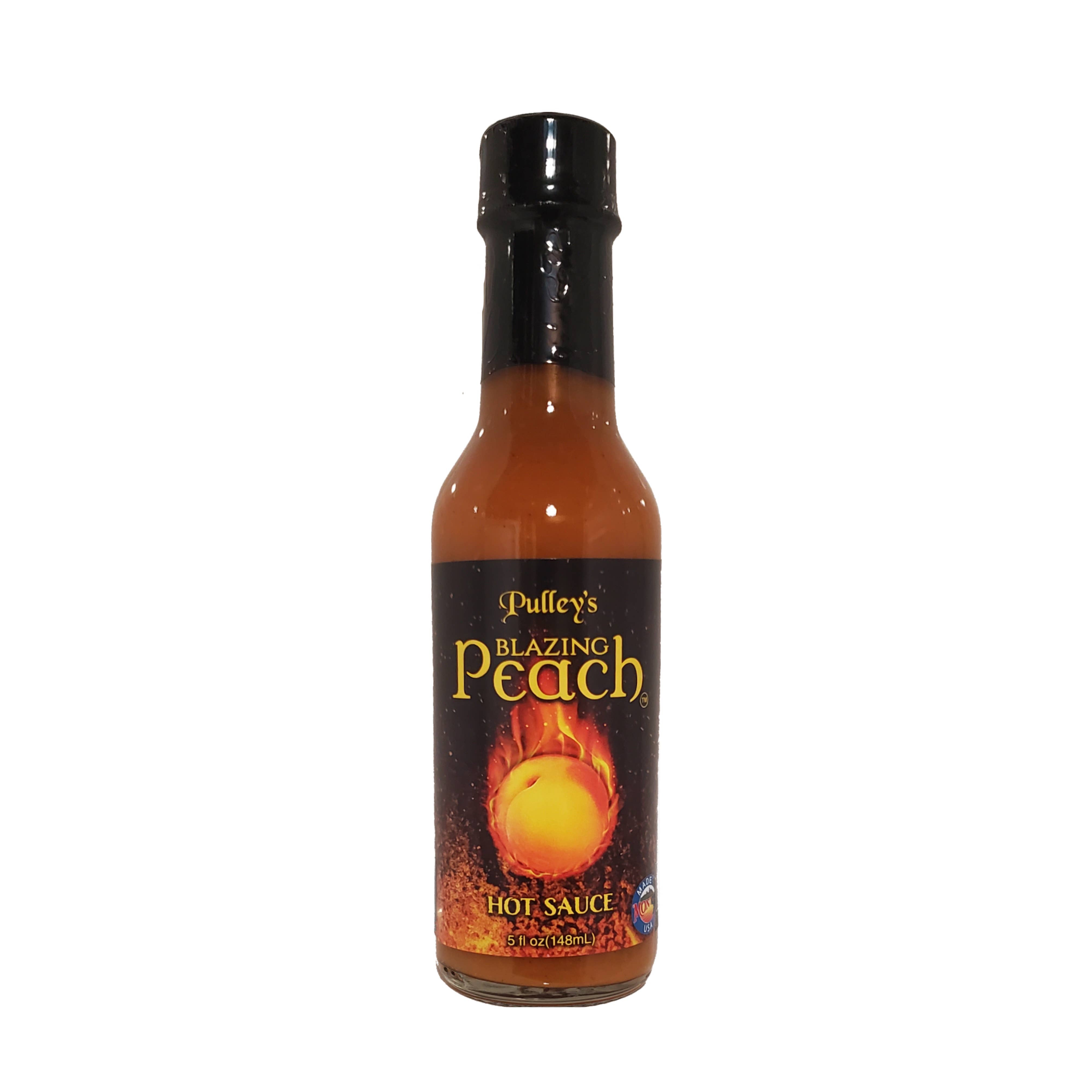 Pulley's Hot Sauce - Wholesale Hot Sauce - Blazing Peach0