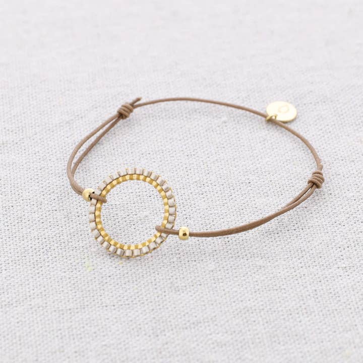 Sonata - Wholesale Beaded Bracelet - Miyuki Steel Circle Elastic Bracelet