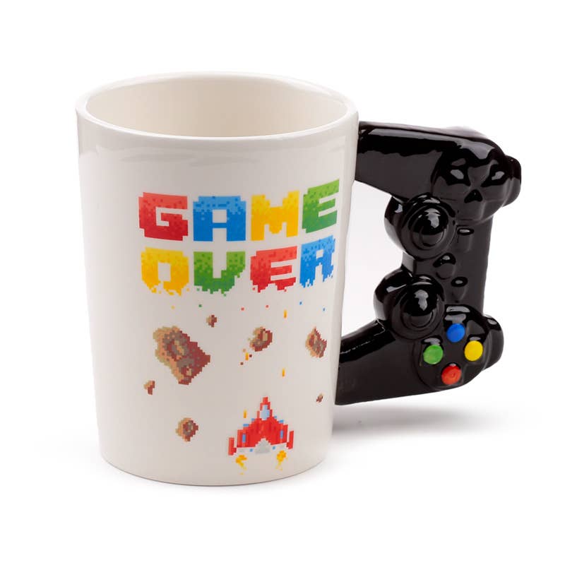 Puckator EU - Wholesale Koffiemok - Game Over met Pixel Sticker Mok met keramische handgreep1