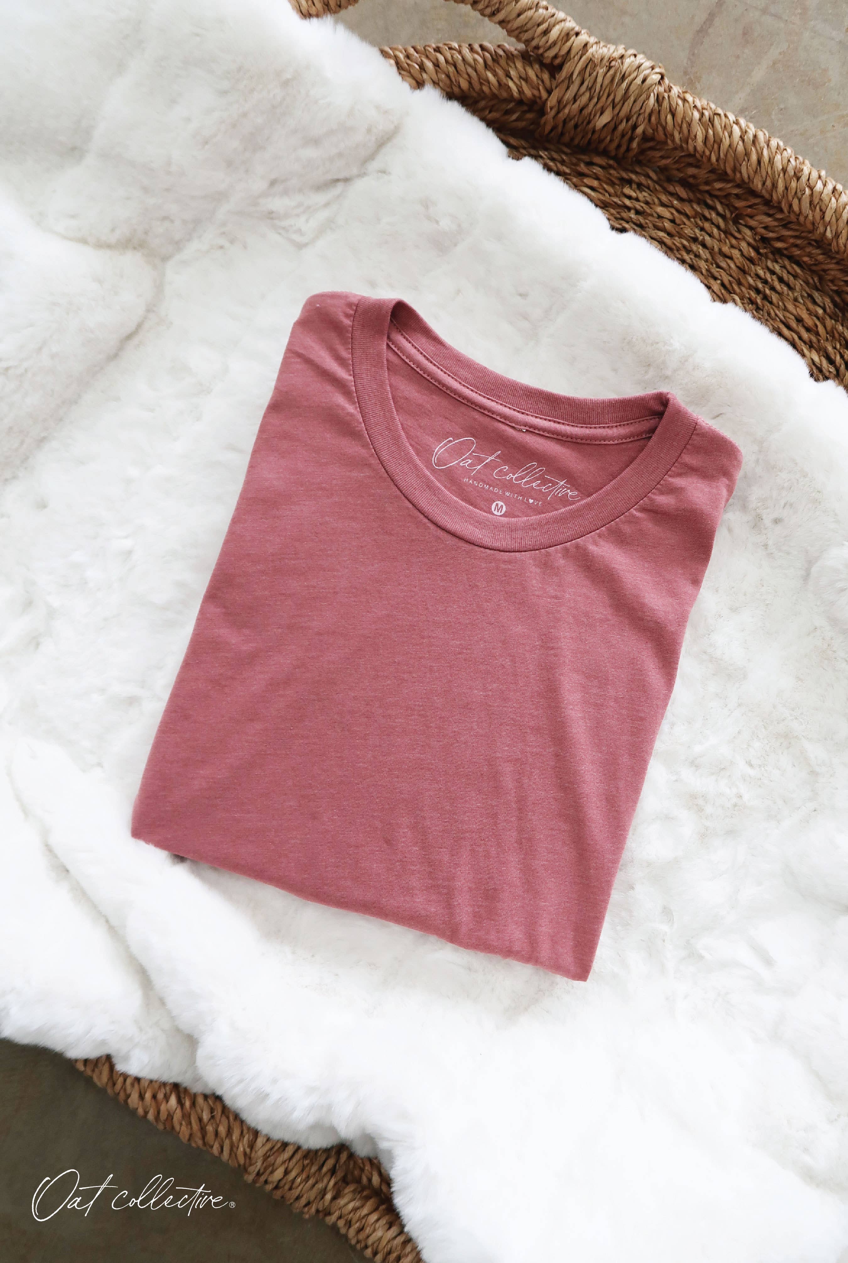 OAT COLLECTIVE - Vendita all'ingrosso Maglietta serigrafata - Donna - Maglietta Basic Solid4