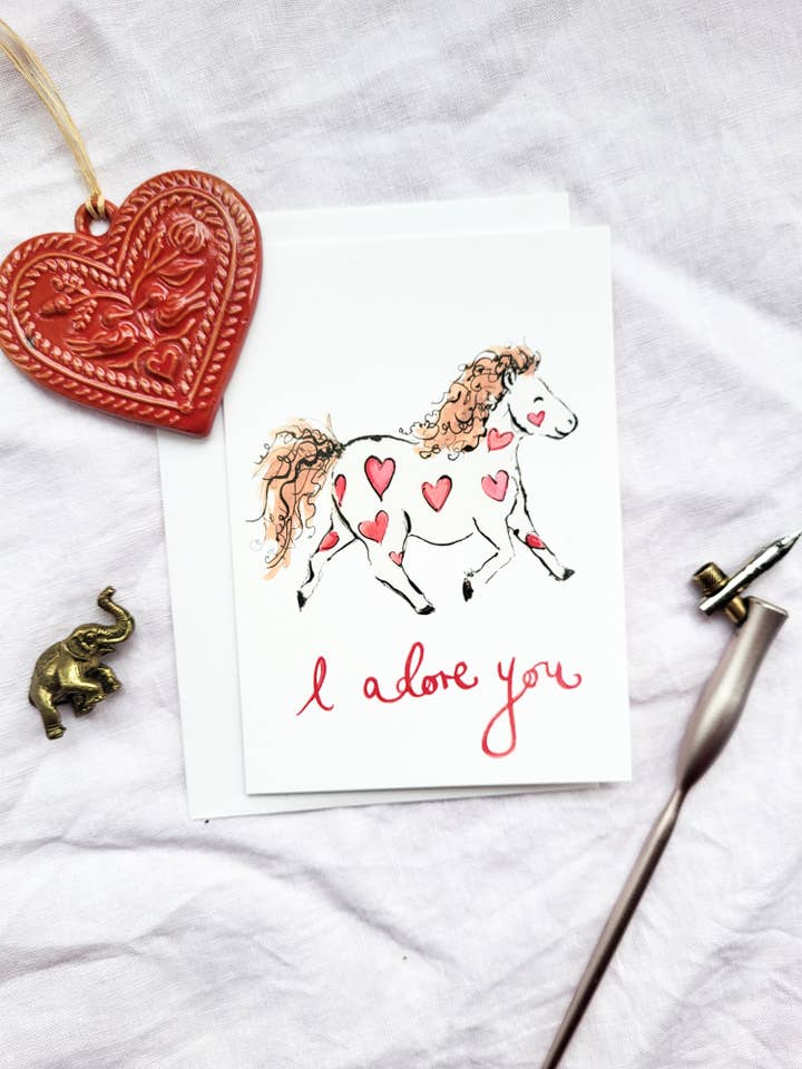 Adorable Pony card for wholesale by La la lu