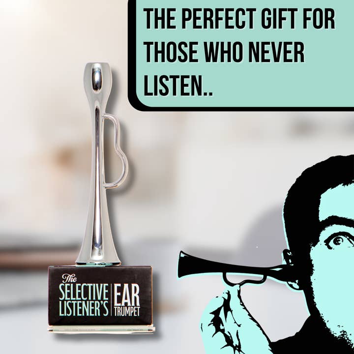 Boxer Gifts - Wholesale Gag Gift/Novelty Gift - The Selective Listener's Ear Trumpet - Funny Novelty Gifts1