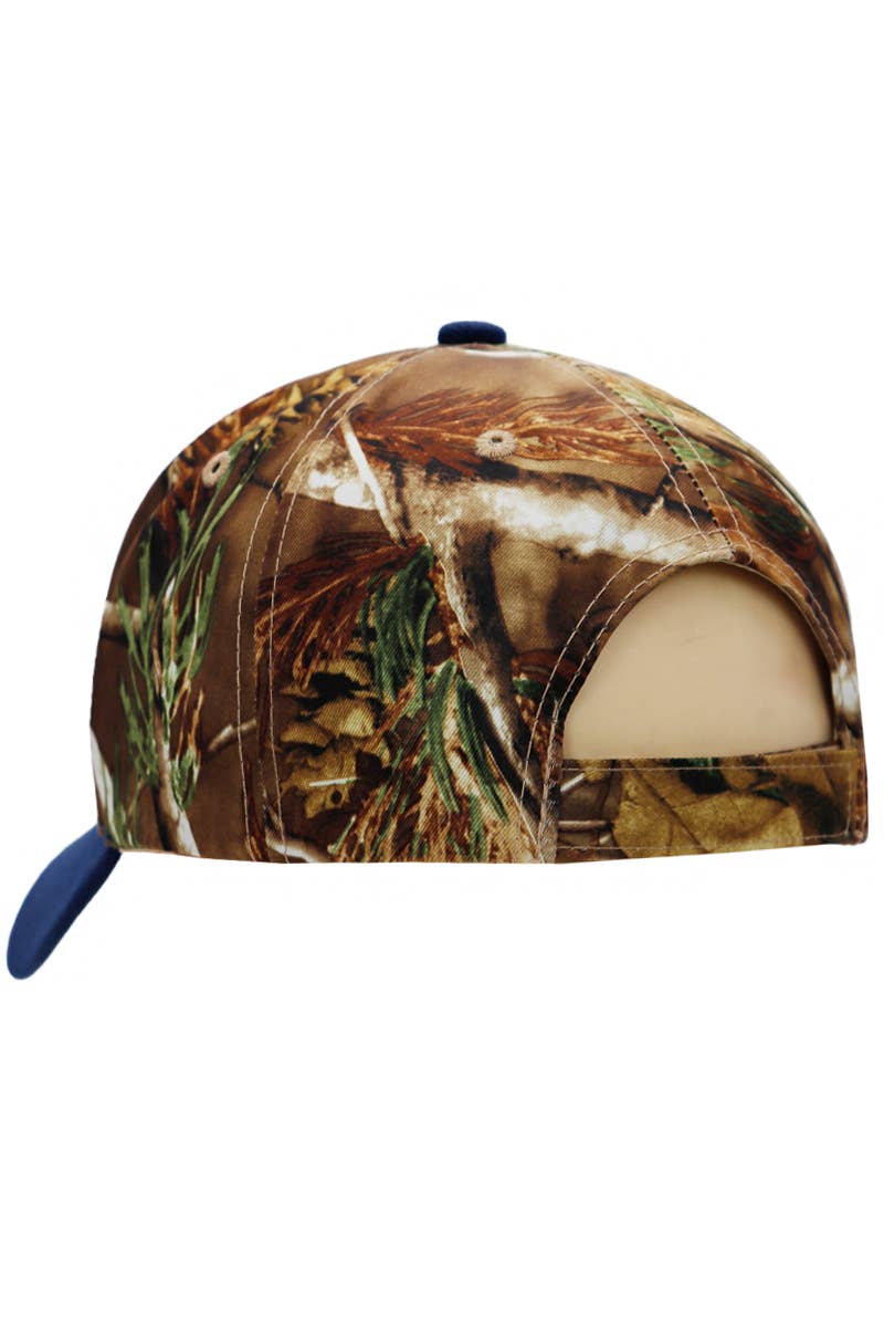 Cap Zone - Wholesale Baseball Cap - Unisex - Outdoor Sports Trout Bass Hunt Camo Baseball Cap12