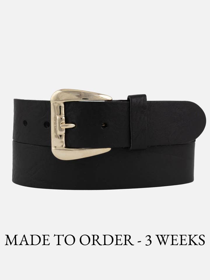 FABRIQUÉ SUR COMMANDE Enes | Ceinture en cuir classique pour la vente par Amsterdam Heritage Men's