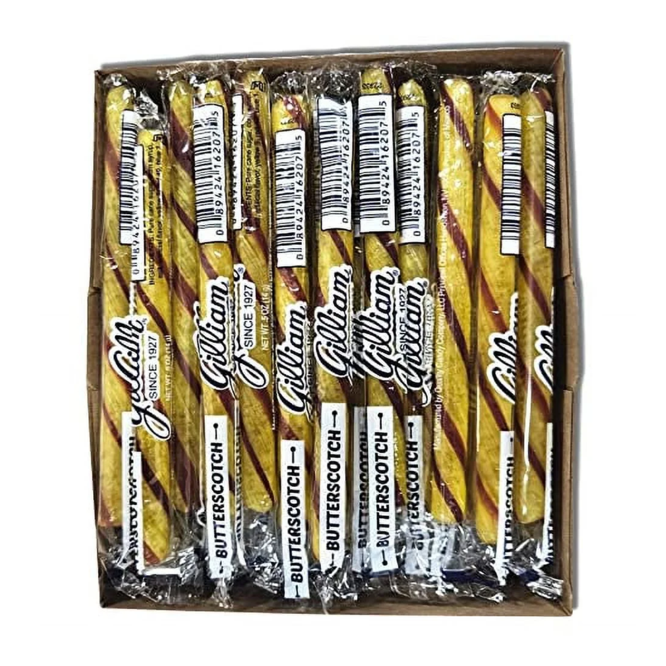 Candy Barn Express - Wholesale Hard Candy - Gilliam Butterscotch Stick Candy1