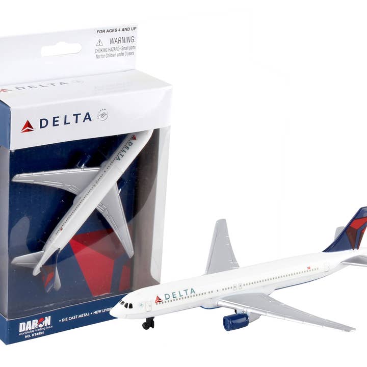 Daron Worldwide Trading - Wholesale Toy Plane - Kids - RT4994 Delta Airlines Single Plane by Daron Toys