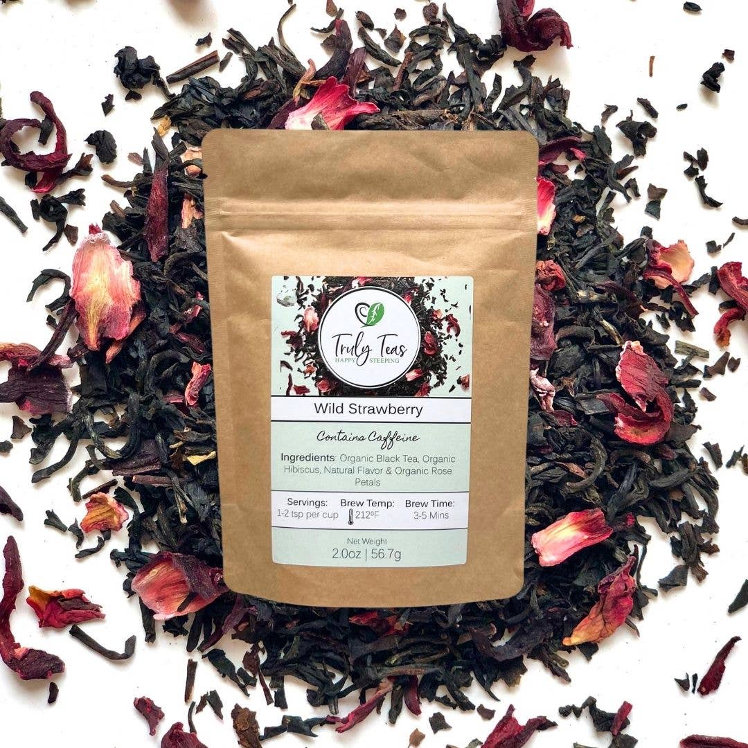 Truly Teas – wholesale Loose tea – Wild Strawberry1