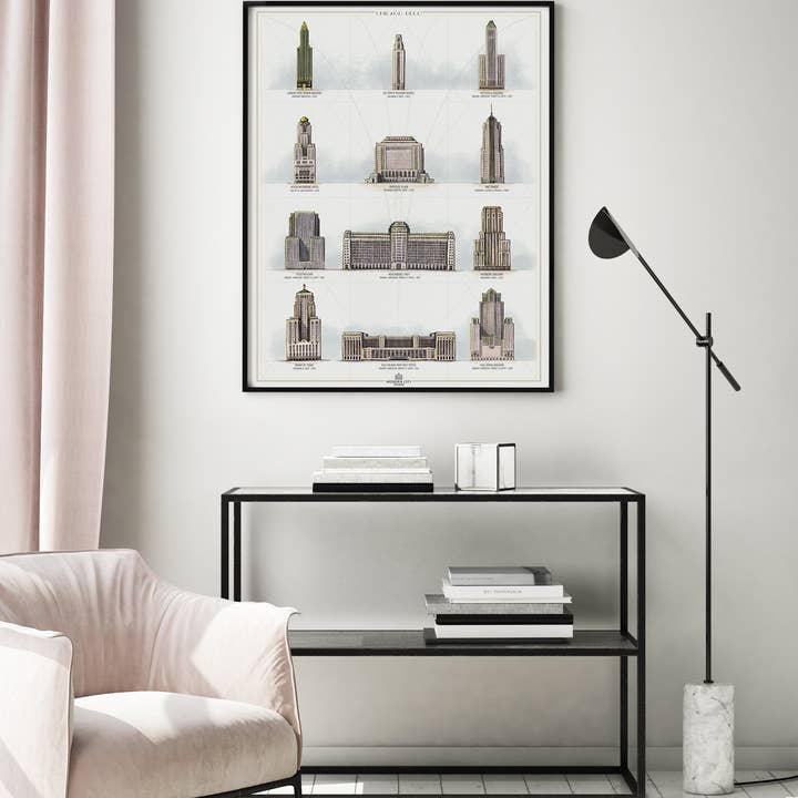 Wonder City Studio - Wholesale Art Print - Art Deco Of Chicago2