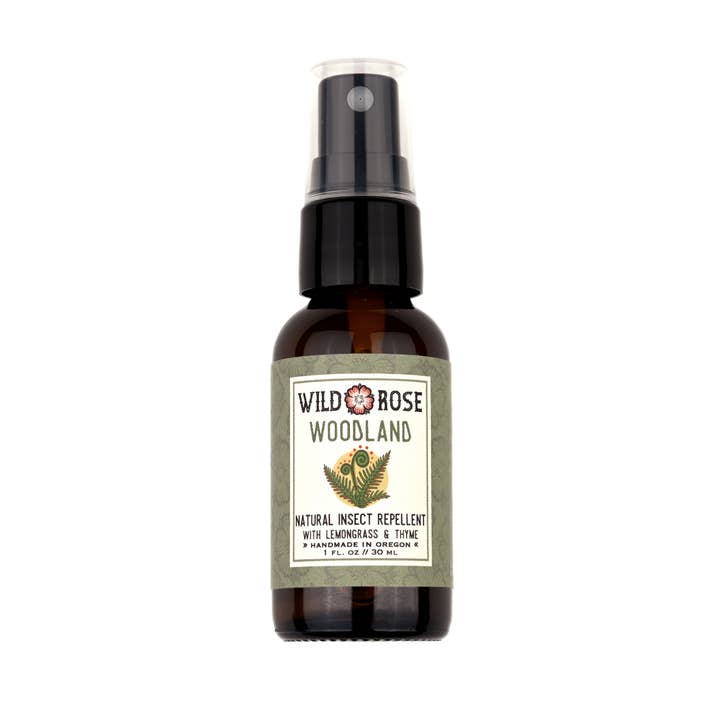Wild Rose Herbs - Wholesale Insect Repellent - Woodland Natural Insect Repellent - 1oz