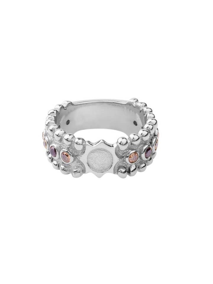 Ringen - Flerfarvet - Sølv for engroshandel hos XZOTA