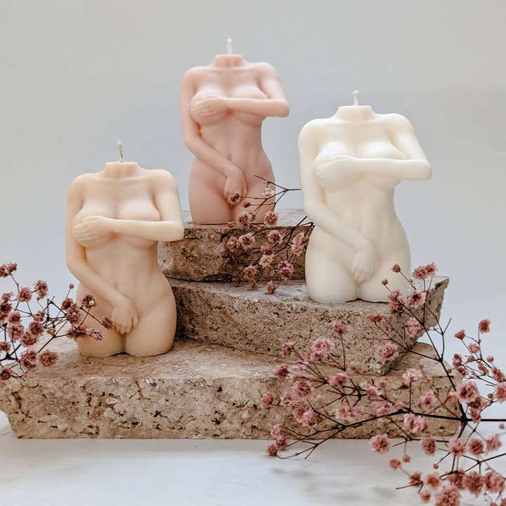 Venus Female Body Candle - Small for wholesale by Iconic Candles