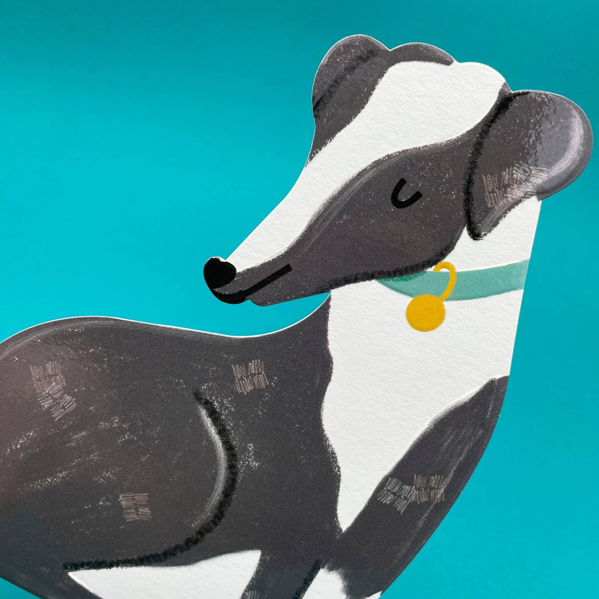 Raspberry Blossom – Cartão de saudação diária por atacado – Whippet (PAW26)2