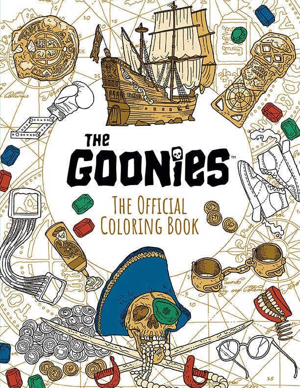 Insight Editions - #1 Pop Culture Publisher - Wholesale Coloring & Activity Book - Kids & Baby - The Goonies: The Official Coloring Book0