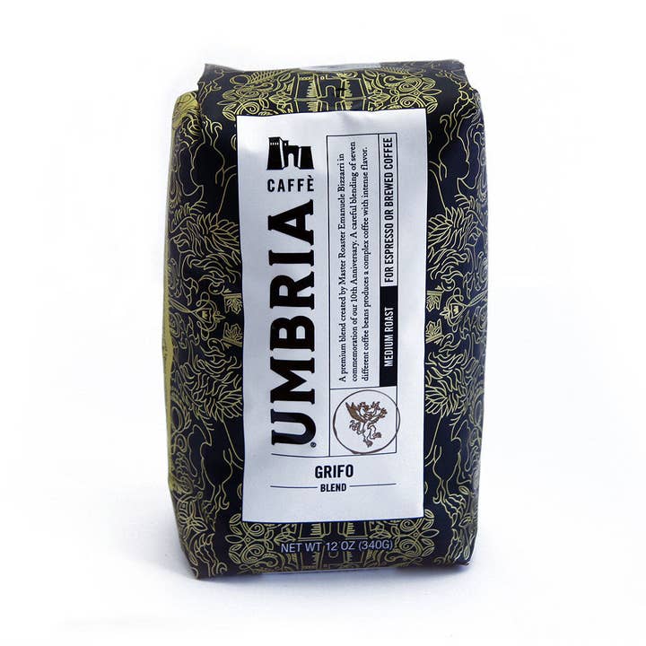 Caffe Umbria - Wholesale Coffee Beans - Grifo Blend - 12 oz. Bag