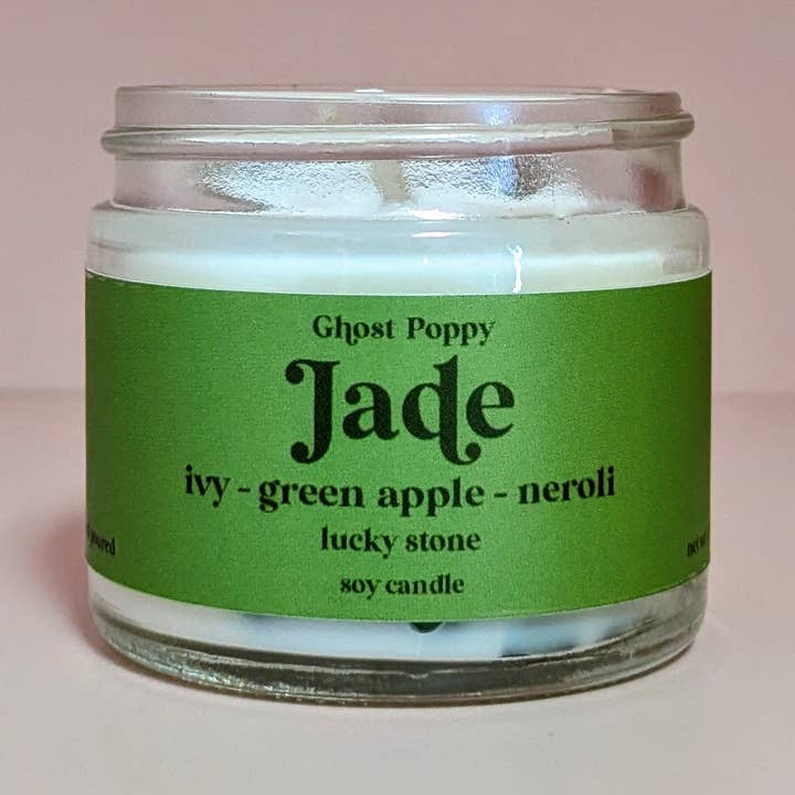 Mini vela de jade para venta al por mayor de Ghost Poppy