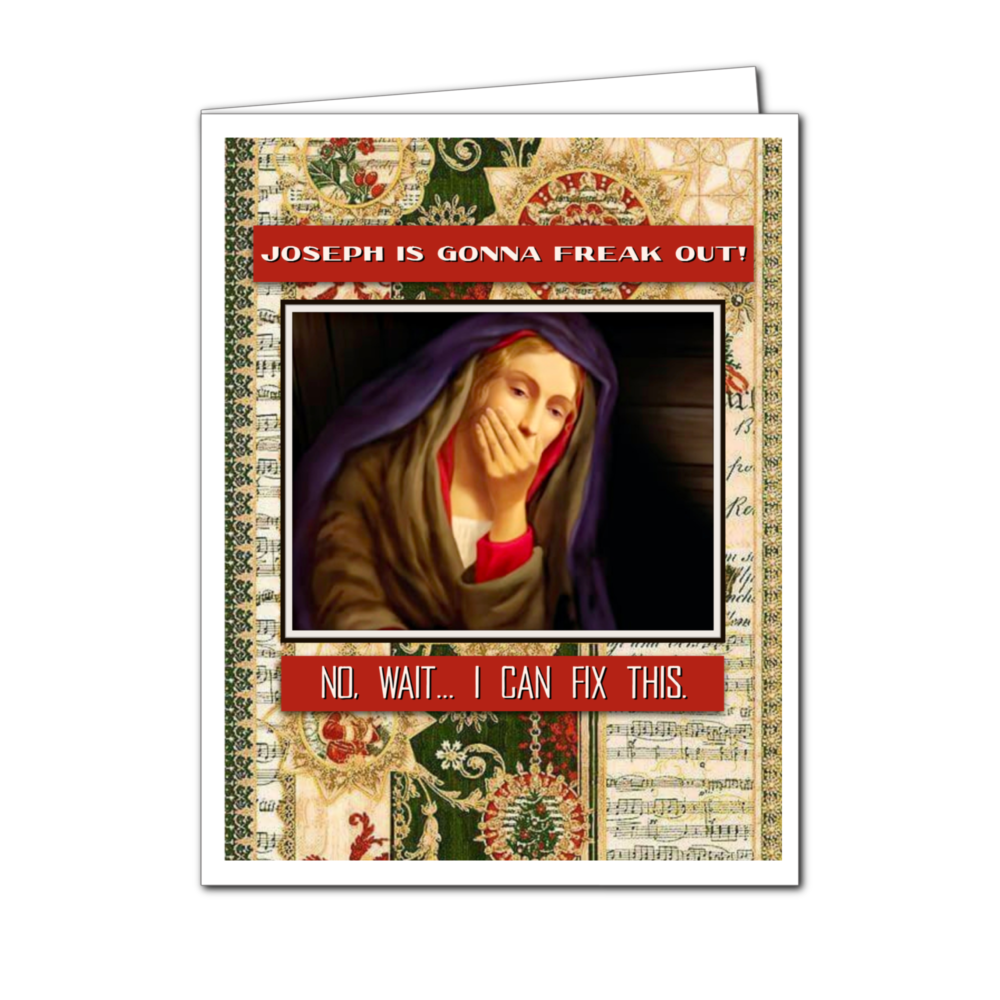 Ümlaut Brooklyn - Venta al por mayor Tarjetas de Navidad - Puedo Arreglar Esto - Tarjeta de Navidad3