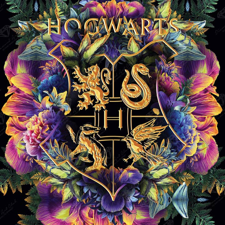Hogwarts™ Crest - Fine Oddities (Black) for wholesale by Diamond Art Club