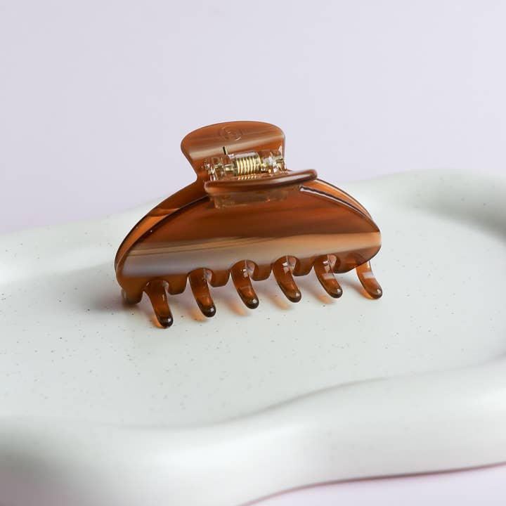 Horace Jewelry - Wholesale Hair Clip - Women's - The Nella - Camel multi2