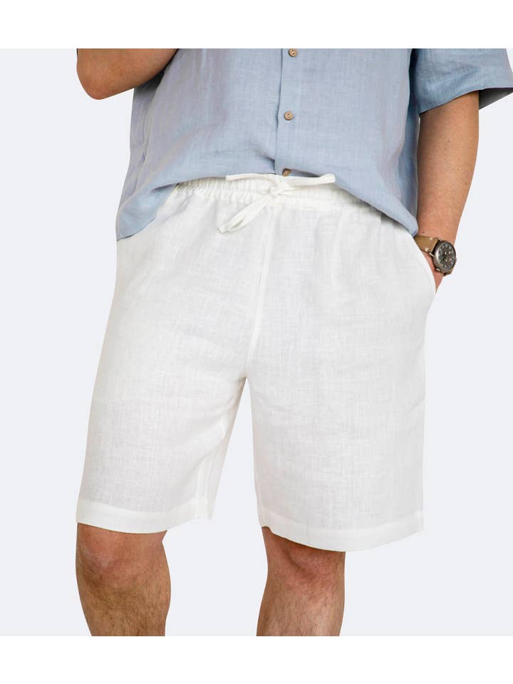 VADU Linen - Wholesale Shorts - Men's - Relaxed Fit Linen Shorts3