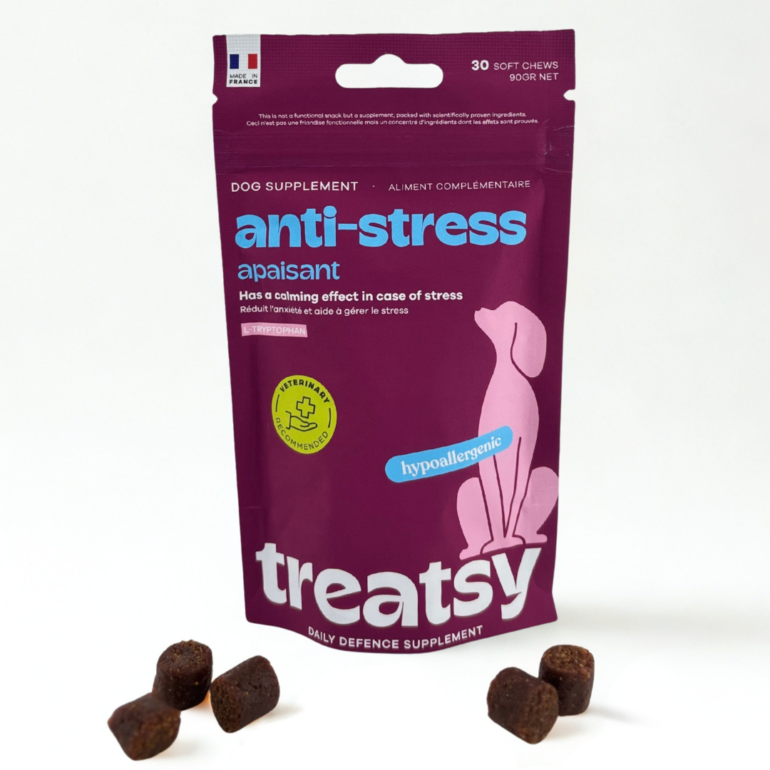 Treatsy - Wholesale Pet Supplement - Dog - Dog Anti-Stress Supplement | Treatsy Daily Defence1