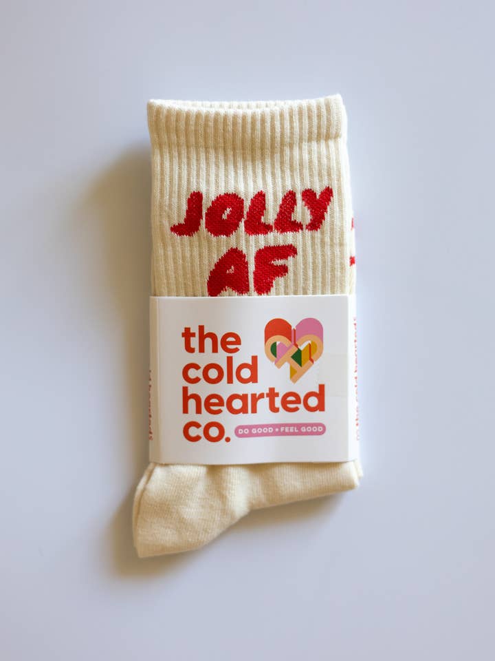 The Cold Hearted Collective - Wholesale Socks - Unisex - Jolly Af Socks1